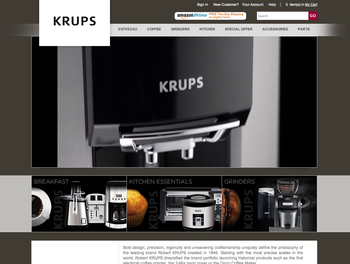 KRUPS Online Store 2